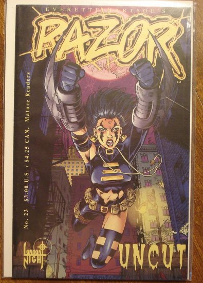 Razor Uncut #23 comic book - London Night comics - adults only!