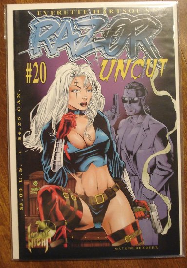 Razor Uncut #20 comic book - London Night comics - adults only!