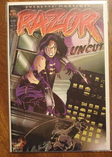 Razor Uncut #19 comic book - London Night comics - adults only!