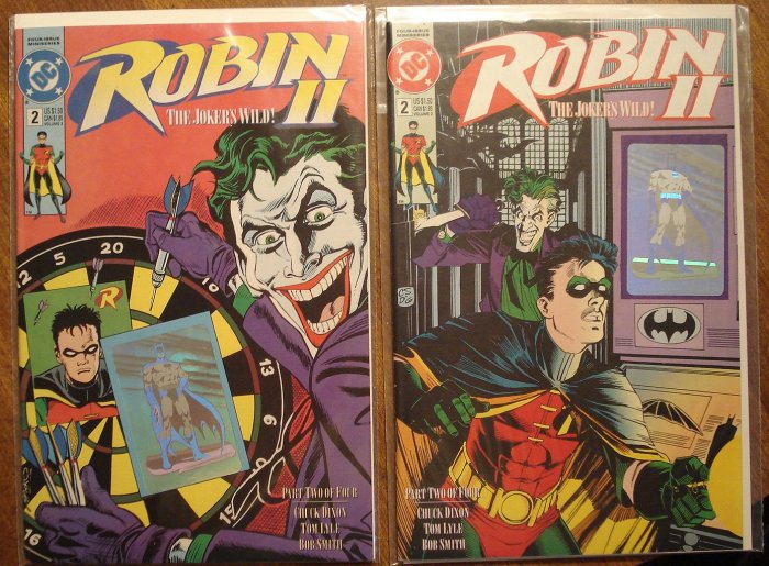 Robin II #2 (BOTH COVERS) comic book - DC Comics