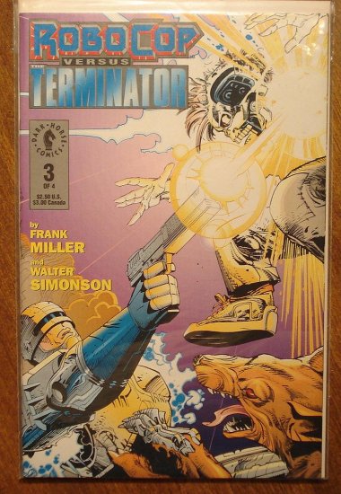 RoboCop vs the Terminator #3 comic book - Dark Horse Comics