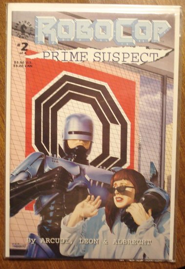 RoboCop: Prime Suspect #2 comic book - Dark Horse Comics