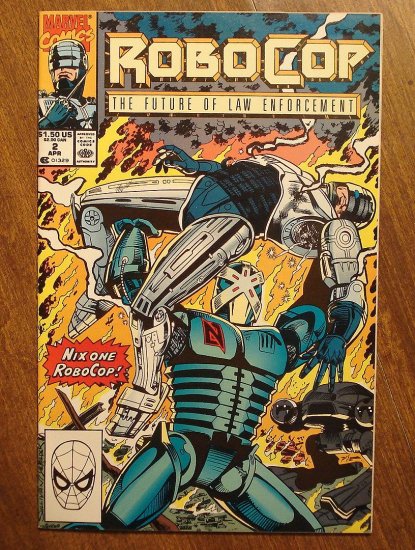 RoboCop #2 comic book - Marvel Comics
