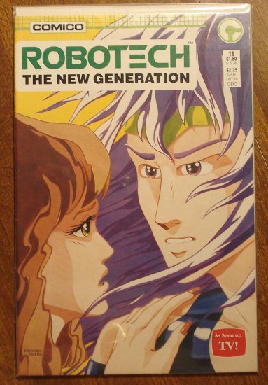 Robotech: The New Generation #11 comic book - Comico Comics