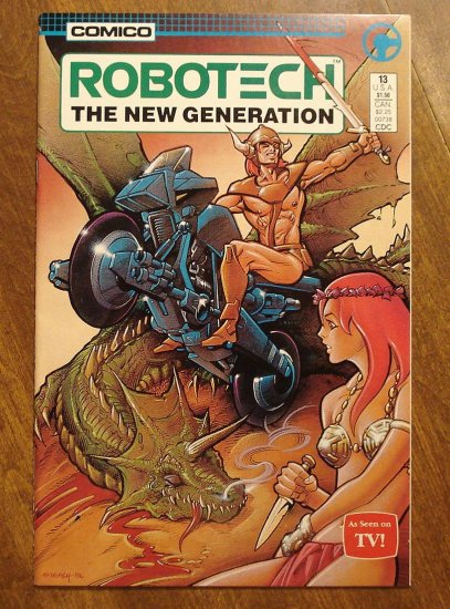 Robotech: The New Generation #13 comic book - Comico Comics