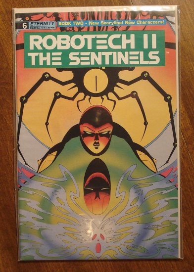 Robotech II: The Sentinels #6 comic book - Eternity Comics