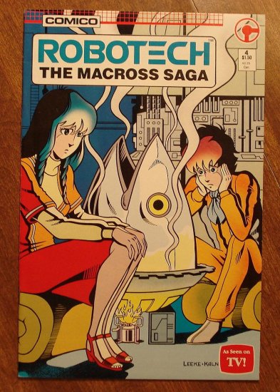 Robotech: The Macross Saga #4 comic book - Comico Comics