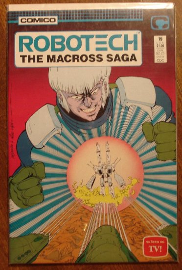 Robotech: The Macross Saga #19 comic book - Comico Comics