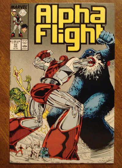 Alpha Flight #55 comic book - Marvel Comics