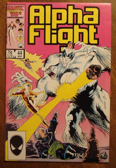 Alpha Flight #44 comic book - Marvel Comics