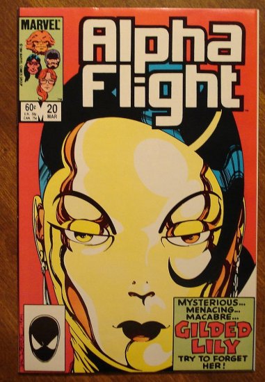 Alpha Flight #20 comic book - Marvel Comics