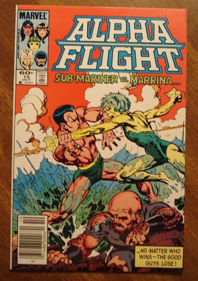 Alpha Flight #15 comic book - Marvel Comics