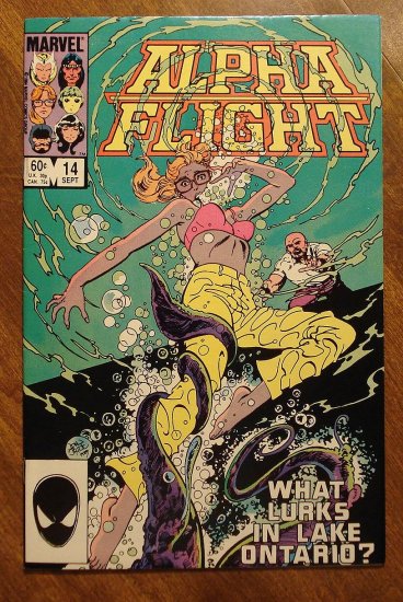 Alpha Flight #14 comic book - Marvel Comics