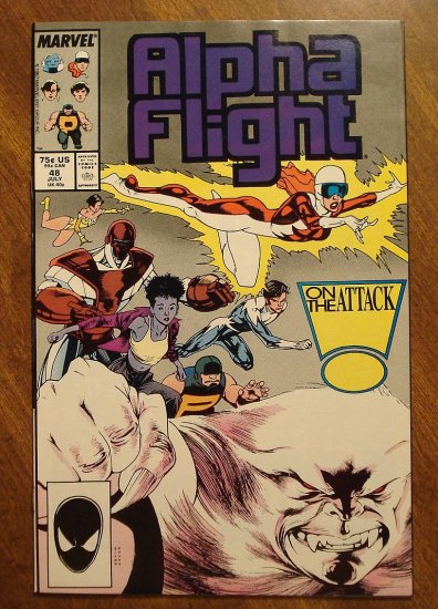 Alpha Flight #48 comic book - Marvel Comics