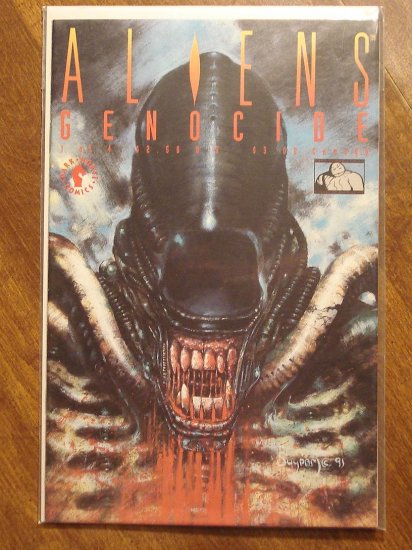 Aliens: Genocide #1 comic book - Dark Horse Comics