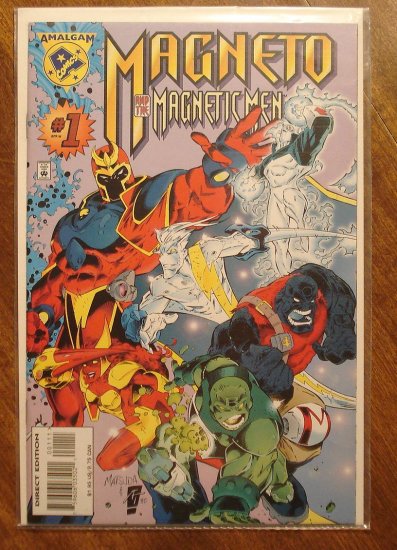 Magneto & The Magnetic Men #1 comic book - Amalgam Comics - DC & Marvel