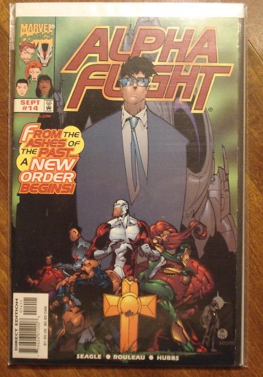 Alpha Flight #14 (1990's series) comic book - Marvel Comics