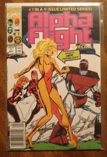Alpha Flight Special #1 comic book - Marvel Comics
