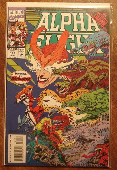 Alpha Flight #123 comic book - Marvel Comics