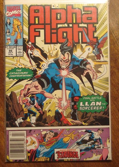 Alpha Flight #86 comic book - Marvel Comics