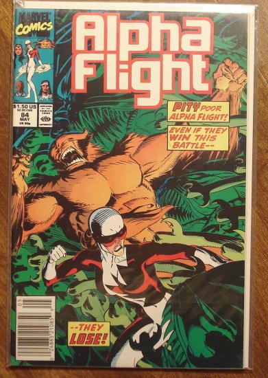 Alpha Flight #84 comic book - Marvel Comics