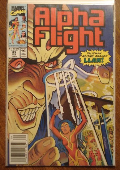 Alpha Flight #83 comic book - Marvel Comics