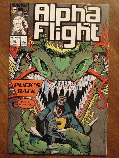 Alpha Flight #59 comic book - Marvel Comics