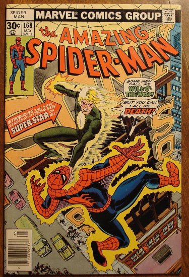 Amazing Spider-Man #168 (Spiderman) F+ comic book - Marvel Comics