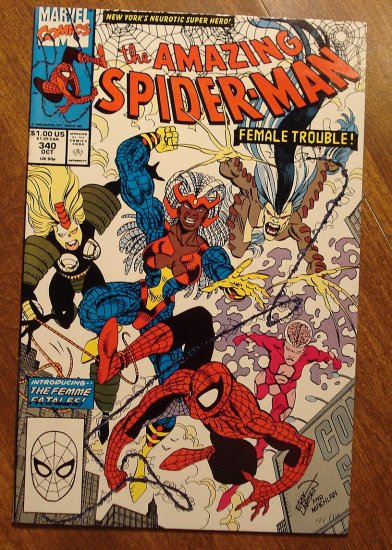 Amazing Spider-Man #340 (Spiderman) comic book - Marvel Comics