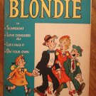Chic Young's Blondie comic book, (1950's) Pub. by Mental Health Assoc., Good cond.