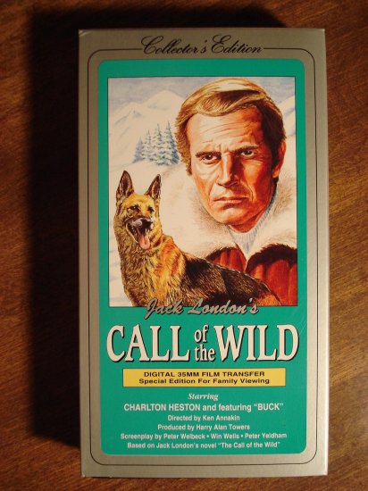 Call of the Wild VHS video tape movie film, Charlton ...