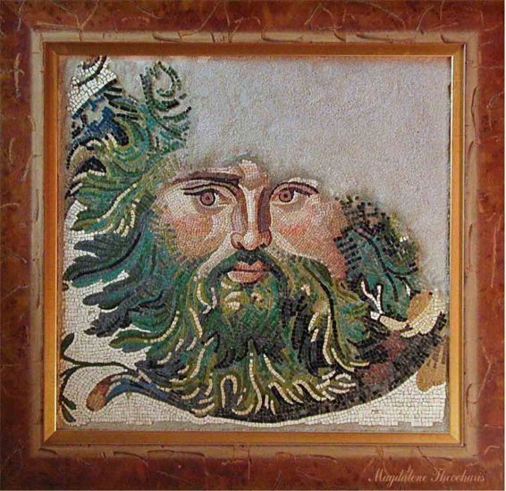 SEA GOD FROM CONSTANTINOPLE. REPLICA