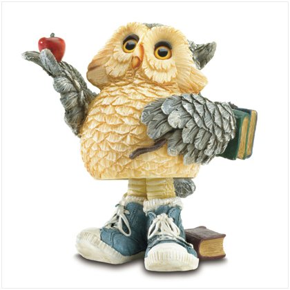 SCHOOL DAYS OWL BOBBLEHEAD