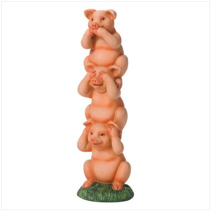 ALAB. HEAR, SEE, SPEAK PIGS