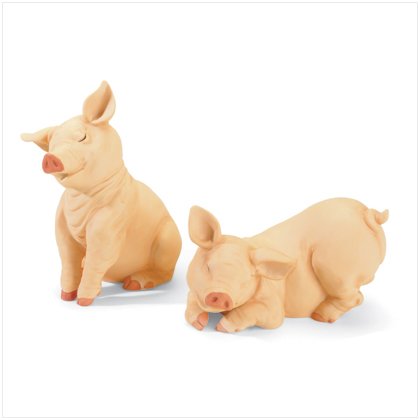 PIG FIGURINE SET