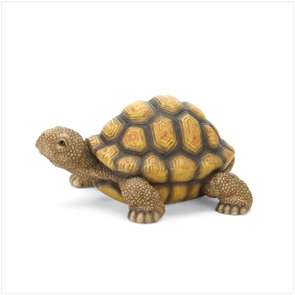 POLYRESIN TURTLE FIGURINE