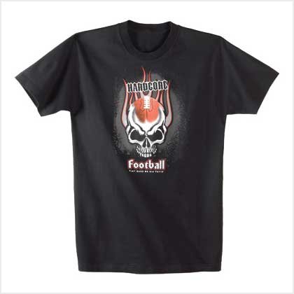 HARDCORE FOOTBALL T-SHIRT - Large