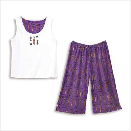 TRIBAL PRINT PJ SET - MEDIUM