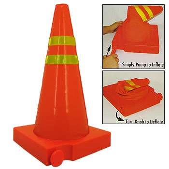 COLLAPSIBLE LIGHT-UP TRAFFIC CONE