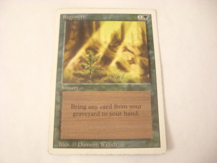 Magic The Gathering - Regrowth