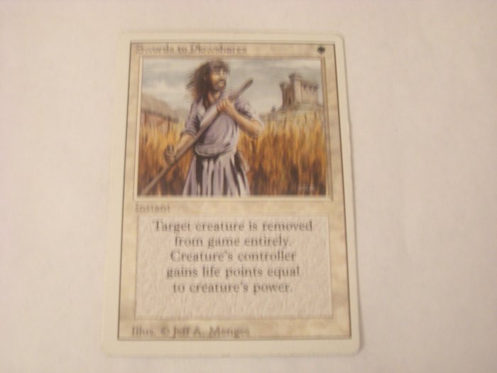 Magic The Gathering - Swords to Plowshares