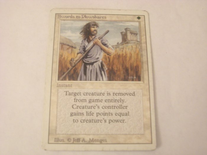 Magic The Gathering - Swords to Plowshares