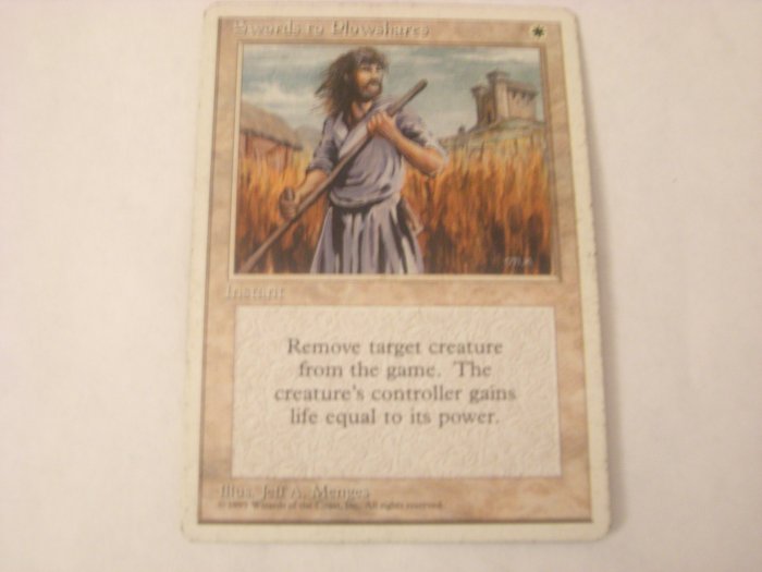 Magic The Gathering - Swords to Plowshares
