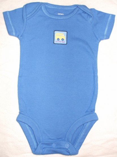 Carter's one piece onesie nb newborn shirt bodysuit 001110