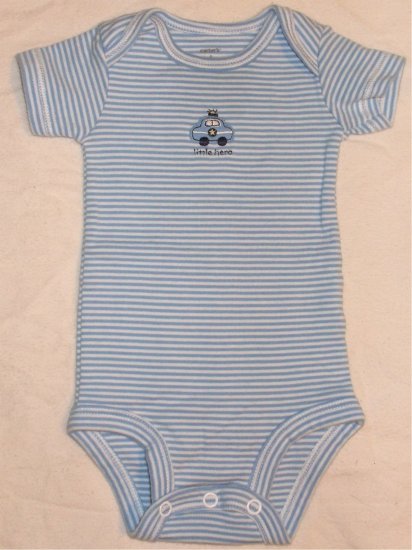Carter's one piece onesie nb newborn shirt bodysuit 001120