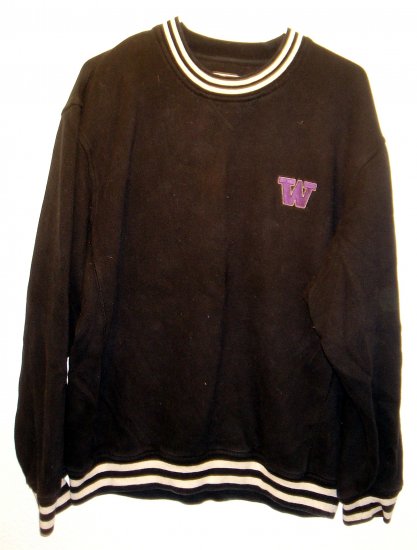 Cutter & Buck Washington HUSKIES sweatshirt sz Large 00034