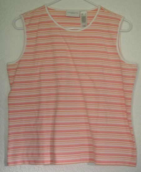 Liz Claiborne Liz sport shirt tank sz Large 00142