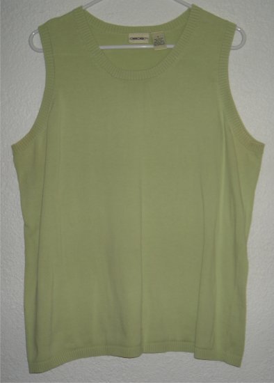 Cherokee tank top shirt sz 1X X 00230
