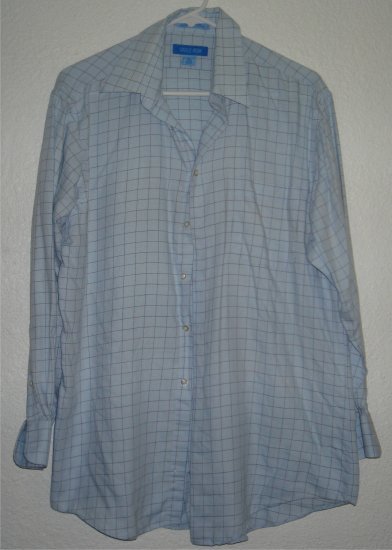 Savile Row button front shirt sz Medium 15-1/2 32/33 00235