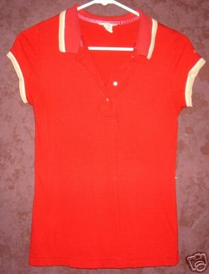 American Eagle polo style shirt sz Medium 00342